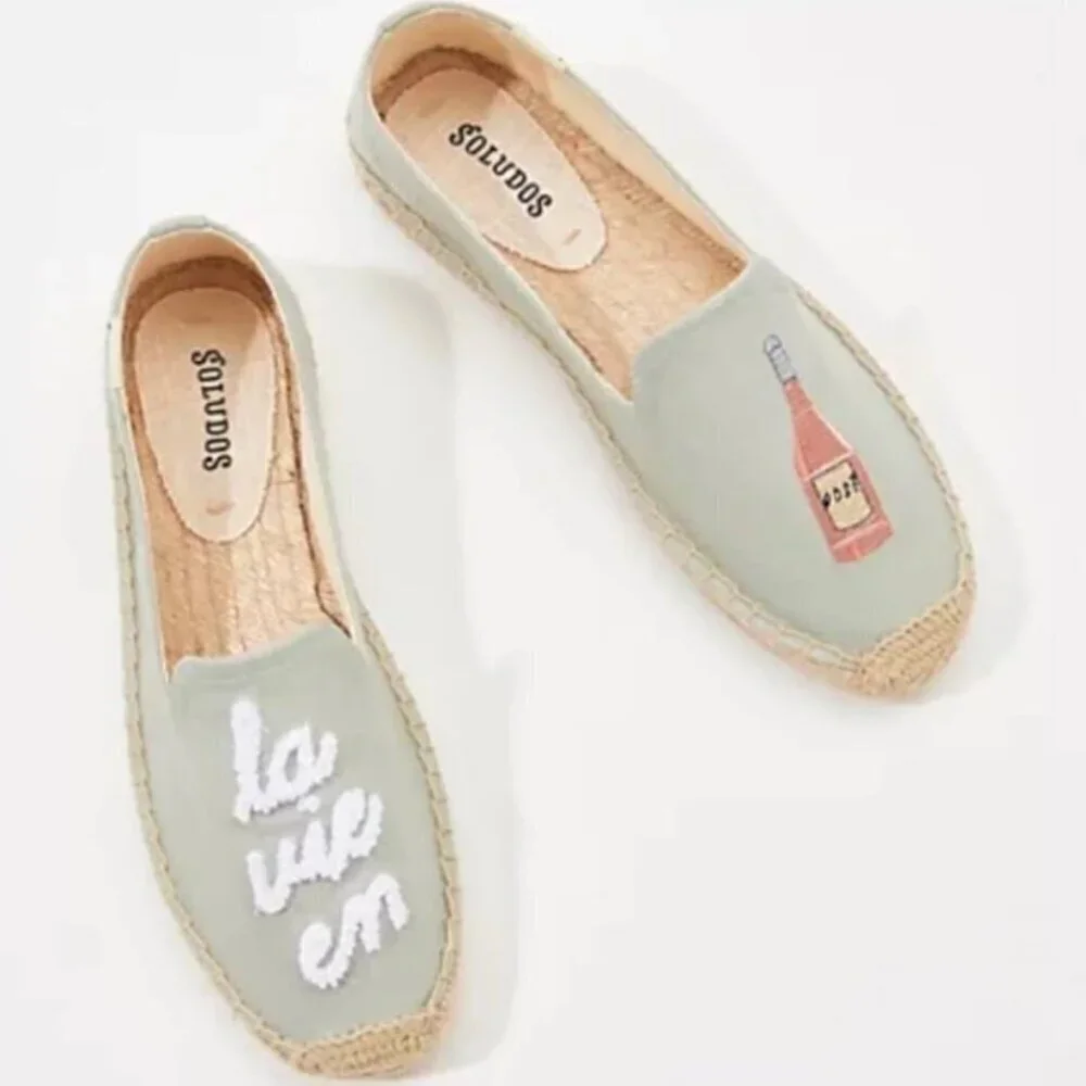 Soludos pale blue
